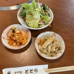 Korean Regional cuisine Totori - 右下のおでんの炒め物が気に入った