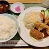 Grill Kuishinbo Kita Ten - カニコロッケとからあげ