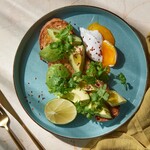 Avocado Toast with Fresh Cilantro and Lime