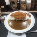 Matsunoya Hibarigaoka Ten - ロースカツカレー2辛のライス大盛り（790円）