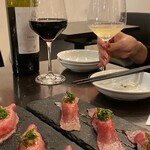 Gyutan & Wine Bar SHITAN'S Ueno Ten - 肉寿司