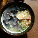 Ganso Shijimi Ramen Wakayama Hirosaki Ten - しじみラーメン1000円