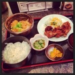 Morinomiya Ouen Sakaba Saizo - 日替わり定食 750円