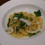 TRATTORIA LA VENTURA - 水烏賊とルコッラのパスタ