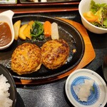 Hidemomo Ya - ハンバーグ240g定食