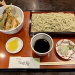 Teuchi Soba Shoei An - せいろとミニ天丼