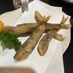 国技館 - メヒカリ唐揚げ