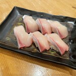 Nigiri Chojiro Tondabayashi Ten - 極上はまち　＠440×3　￥1,320