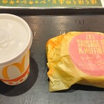 McDonald's Urawa Magari Honten - ソーセージエッグマフィンセット（￥３５０）