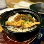 Tanjiro Shibuya Ten - 鮭といくらの絶品土鍋ご飯