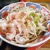 やく志屋 - 料理写真:ソースかつ丼のおろし蕎麦は少し少な目