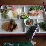 Hotel Kusunoki - 朝食、ほかにデザート＆珈琲も付く