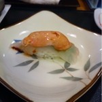 Natori Sushi - 皮剥肝乗せ