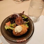 個室酒場 旬菜炭火焼き 花みづき - カニクリームコロッケ