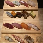 Edomae Sushi Dokoro Kyoto Sora - お客様のペースに合わせて一貫ずつご提供しております。