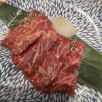 Oumi Yakiniku Horumon Sudaku Himeji Ten - 近江牛赤身ロース