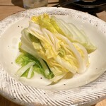 お好み焼き 山本 新宿御苑本店 - ゆず白菜