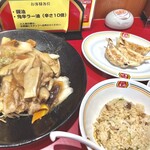 Gyoza no Osho Kiyota Ten - 単品あんかけ焼きそば+J餃子+Jチャーハン