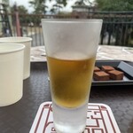 デンキブラン汐留バー - デンキブランセット スタンダード30° チェイサービール（税込 600円）評価＝○