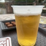 デンキブラン汐留バー - デンキブランセット スタンダード30° チェイサービール（税込 600円）評価＝○