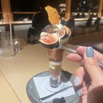 GARB CLIFF TERRACE IZUMO - いちじくとチャイのパフェ Fig and chai parfait