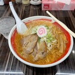 Ramen Sanpachi Hiraoka Ten - 味噌ラーメン950円プラス大盛り150円