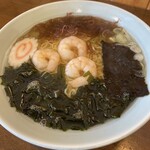 Konno Chokubai Center - 海藻えびラーメン720円