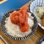 Kaisen-don Tempura Hakata Kisui Maru Ion Marinataun Ten - 明太子のボリュームが凄い！