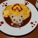 Ishiyaki Omurice Dining Clover Kitchen - アニマルオムライス