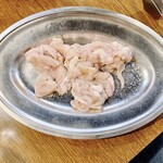 Taishu Horumon Yakiniku Kemuriki Higashi Okazaki Eki Mae Ten - にんにく塩とんちゃん　308円