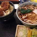 Choujuan - ソースかつ丼セット。