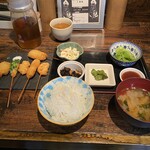 Kushiage Ing - 串揚げランチ900円