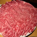 Shabu Shabu Japanese cuisine Kisoji Chofu Ten - しゃぶしゃぶ肉