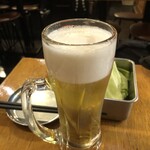 Kushi Katsu Dengana Shiki Ten - 生ビール１杯目は２５０円！