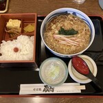 Soba Dokoro Kuraju - たぬきそば定食