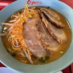 くるまやラーメン - ネギ味噌チャーシューメン