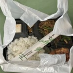 Keika Saro Tameike Sanno Ten - チンジャオロース弁当500円