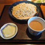 手打ち蕎麦 三乗 - ピーナッツ蕎麦