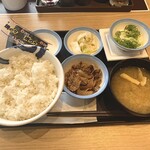 松屋 - ◆ 牛小鉢朝定食 ¥380-