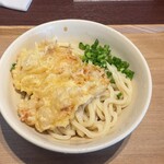 Sanuki Udon Sandaime Tare Han - とり天ぶっかけうどん中盛り