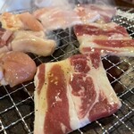 Genki Shichirin Yakiniku Gyushige Minamigyotoku Ten - 先付け料理