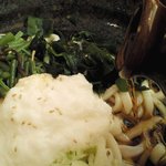 Kannagara Ion Ishinomaki Ten - 冷し山菜とろろうどん(714円)」 