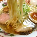 らーめん心繋 - 塩拉麺の麺