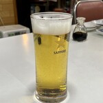 焼肉たてがみ - 生ビール 小