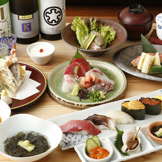 ◆Carefully selected ingredients and famous sake