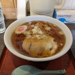 佐野らーめん 麺番長 - これが「夕やけ番長」…じゃなかった。「佐野醤油らーめん」(¥730-税込)です。