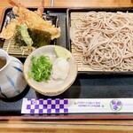 Shinshu Soba Kisoji - 天ざる　600円