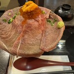 吉祥寺 肉ドレス海鮮丼 - 