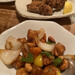 中華・台湾料理 花とら - 鶏肉とカシューナッツの炒め