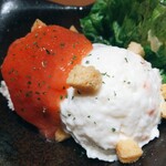 海鮮 寿司 個室居酒屋 一期一縁 - 明太ソースがけポテトサラダ